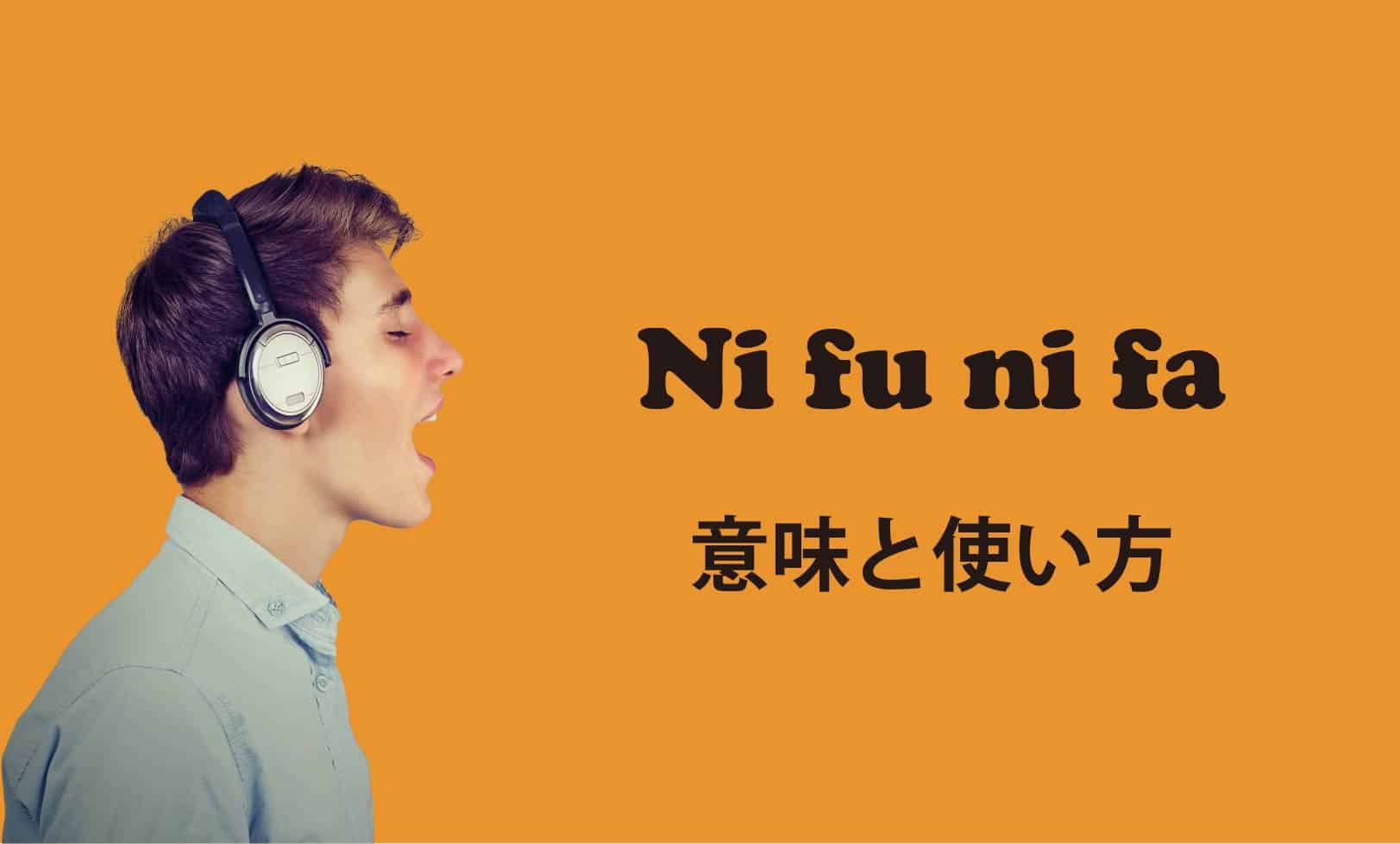 ni fu ni fa ブログ　表紙